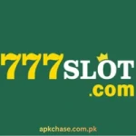 777 Slot Game mobile app interface showing slot reels and buttons