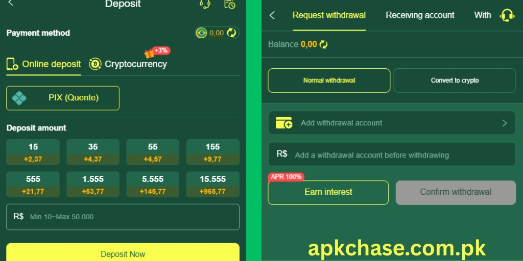 777 Slot Game withdraw and deposit