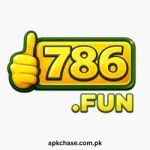 User playing 786 Fun Game on mobile and earning rewards